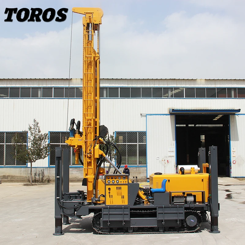 300m Truck Mounted Water Well Drilling Rig Drilling Rig for Water Well Drilling Machine with Air Compressor