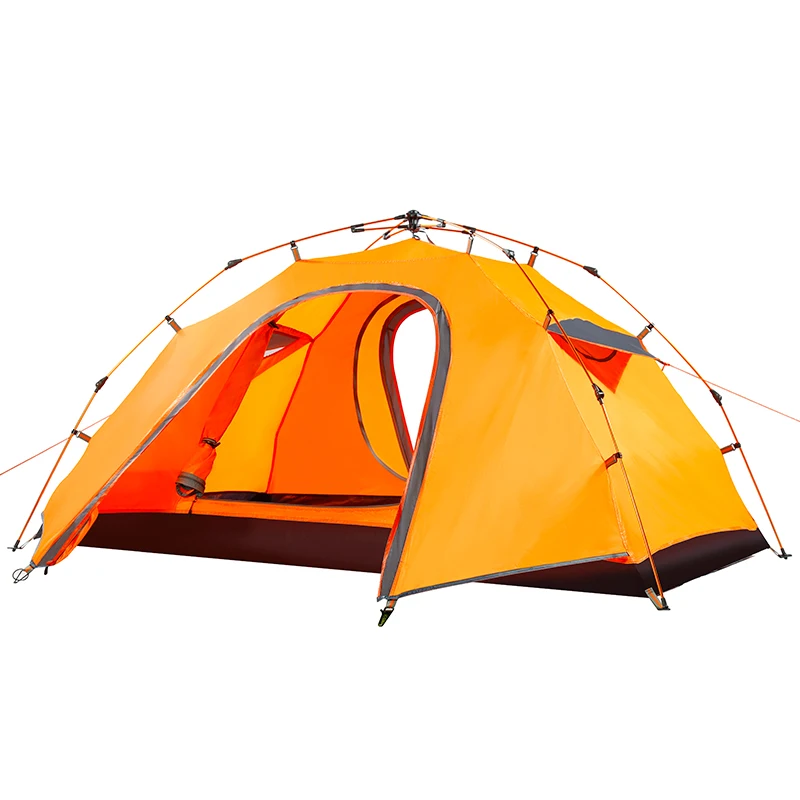 APZ030 Family parent-child glamping camping double double-decker tent fashion new multi-color manufacturer bracket wholesale