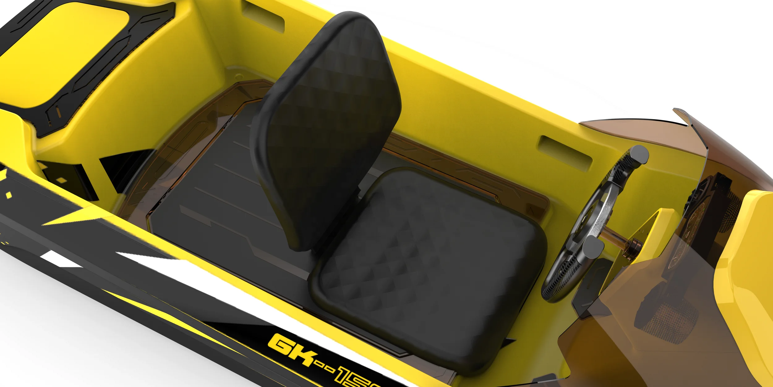 Dinghy High speed 55km/h  Electric Yacht lithium battery powered Mini Electric Sailing Boat