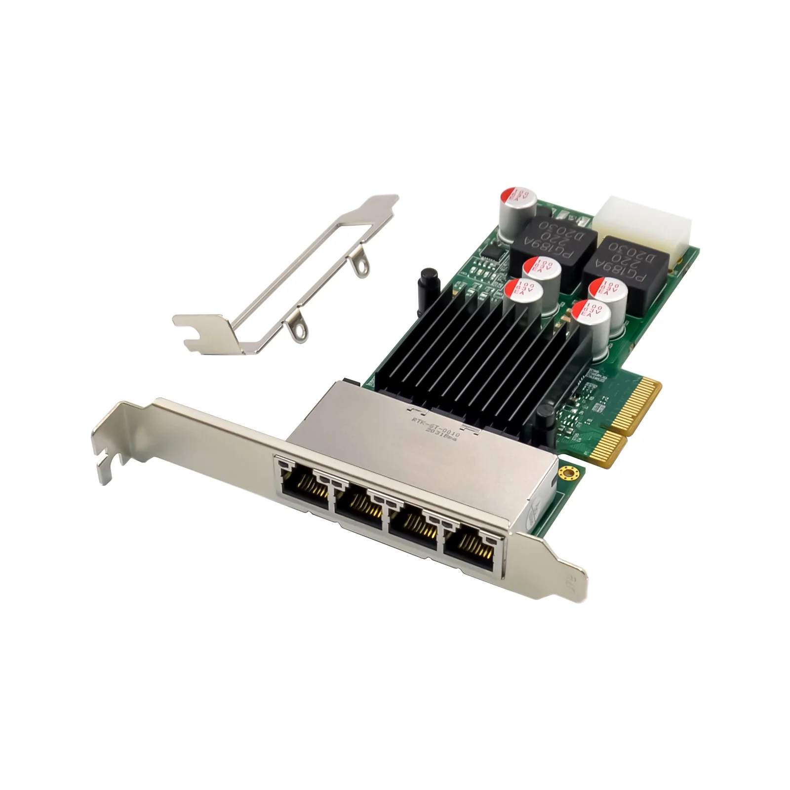 Intel I350 chipset PCIE Gigabit 4-port POE network card I350-T4 wired network card 4 network port PoE Ethernet adapter