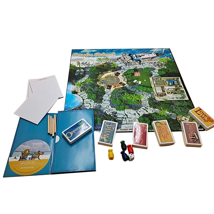 Wholesale Custom Design playing card game kid card game toys board Board Game Pawns