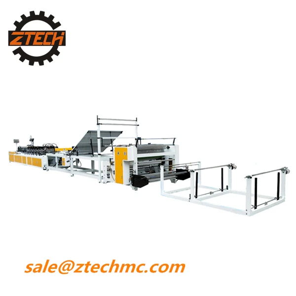 Square Bottom Aluminum foil Bubble Film Envelope Bag pouch Making Machine