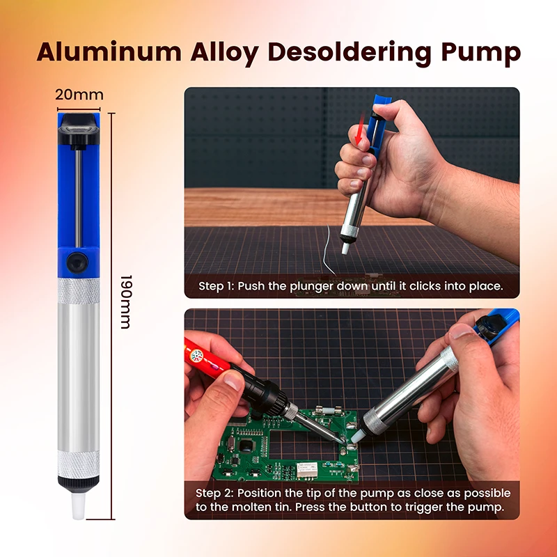 KAIWEETS Electric Soldering Iron Kit Electronics 60w Adjustable Temperature Welding Iron Electric Soldering Irons