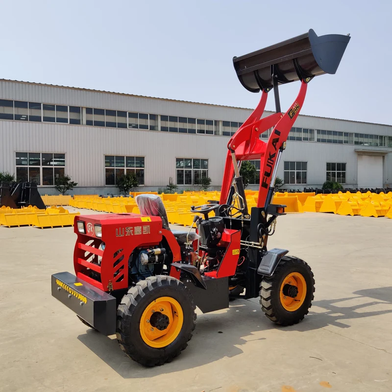 mini wheel loader backhoe small loader mini diesel tractor