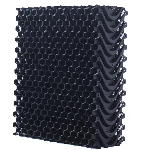 Black/Green Color Plastic Cooling Pad Water Evaporative Cooling Pad For Chicken Farm Pig House