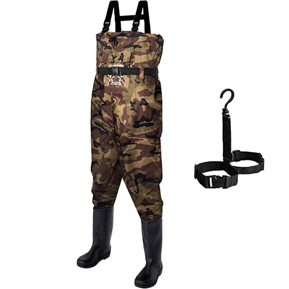 Fly Fishing Hero Chest Waders for Men with Boots Hunting Waders Fishing Boots Waders for Women Free Hangers Included (B07)