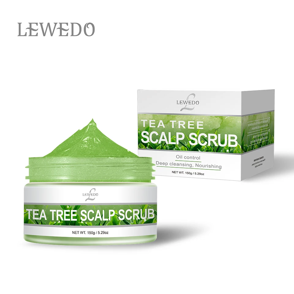 
LEWEDO scalp scrub essential oil for refreshing hair Wholesale OEM Cleansing Scrub for Hair Scalp 