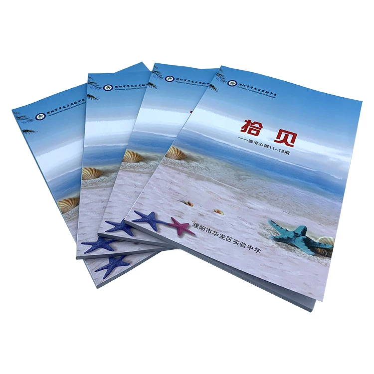 
2021 Cheap factory price custom book printing paperback custom journal book printing vendor 