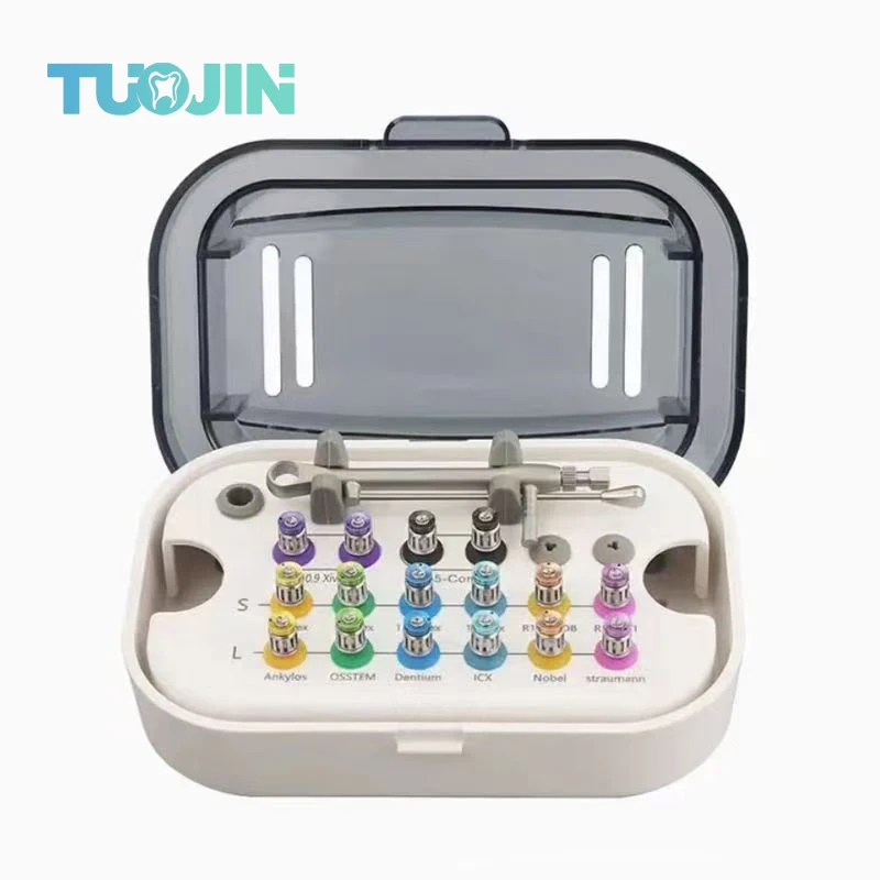 Dental Implant Repair Tool Kits Plastic and Steel Torque Wrench Ratchet Screwdriver Essential Dental Implant Devices Set