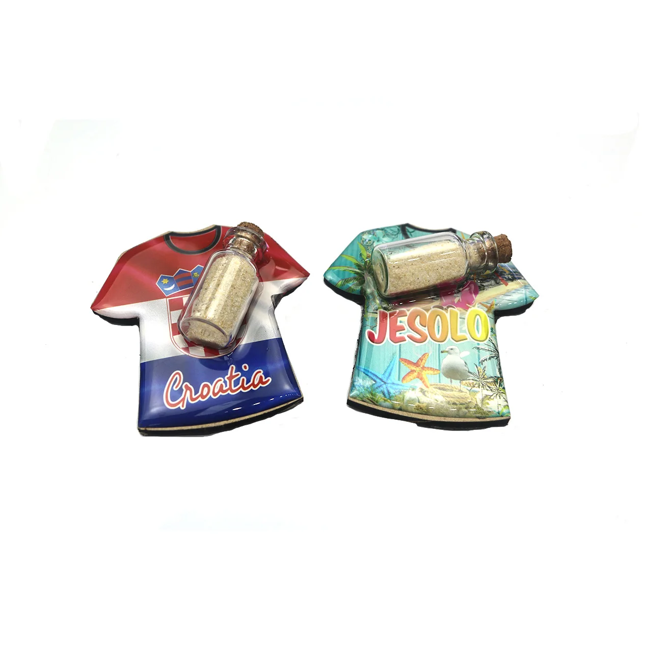 Italy   fridge magnet T-shirt shaped  making machine manufacturer  oil and pearl cotton  3d souvenirs  fridge magnet for kitchen