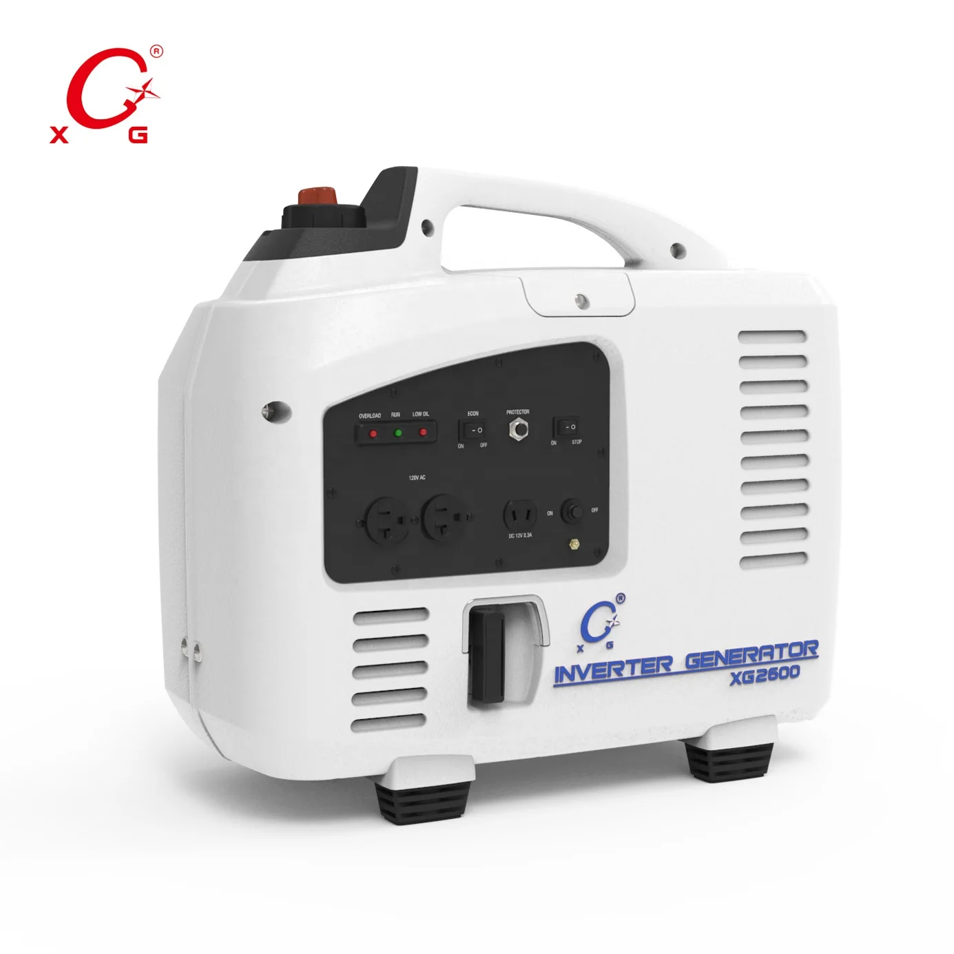 Silent Gasoline 3.0kVA Inverter Generator Electric Start Light Easy Generator 2600W Digital Emergency Outdoor Camping Generator