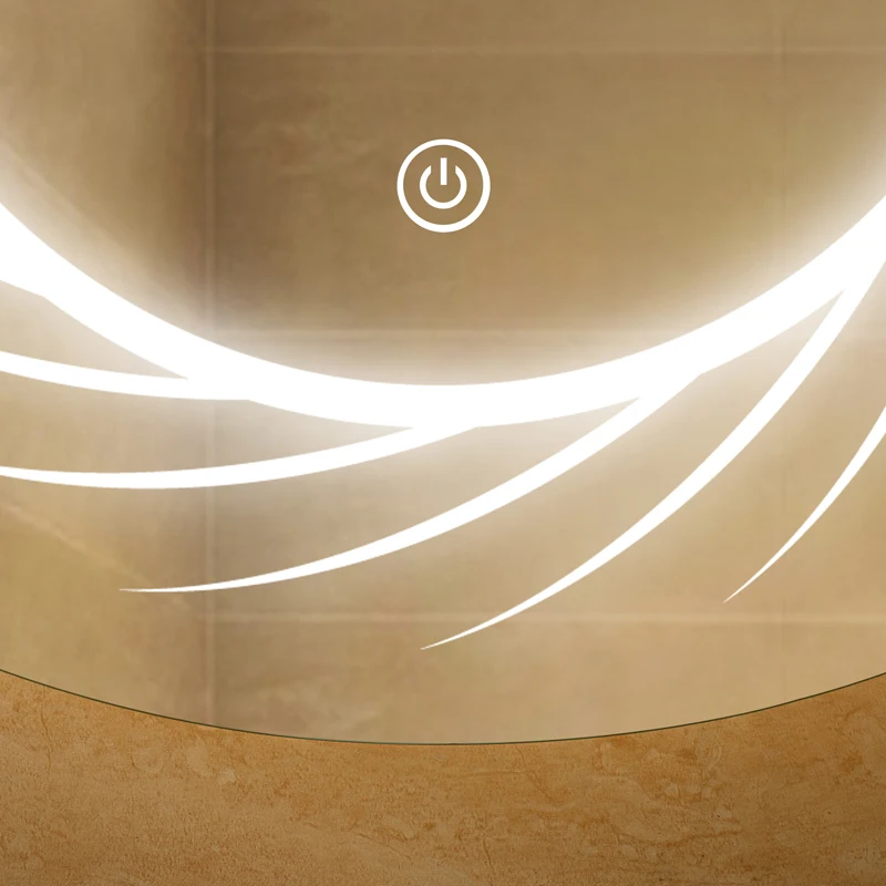 Светодиодный зеркала отель зеркало с креплением к стене