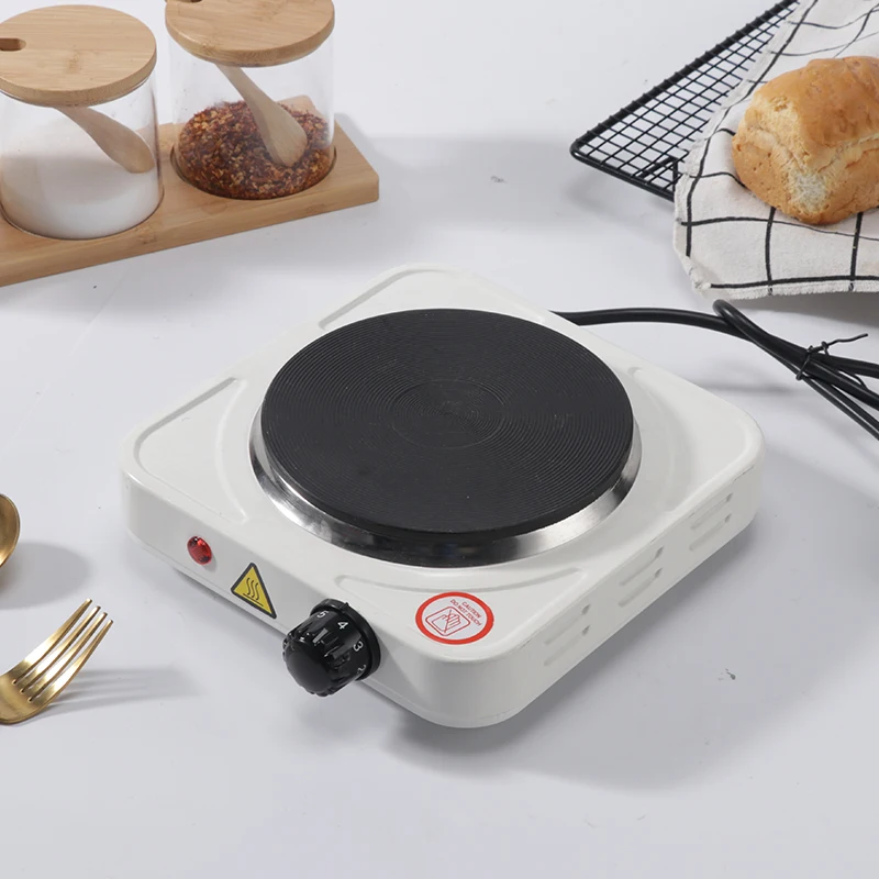 Hot Sale Adjustable Temperature 1000W Single Burner Electric Hot Plate For Cook