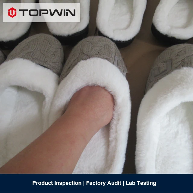 FBA Inspection Services / Third-party Factory Audit /Winter Slippers Inspection Services