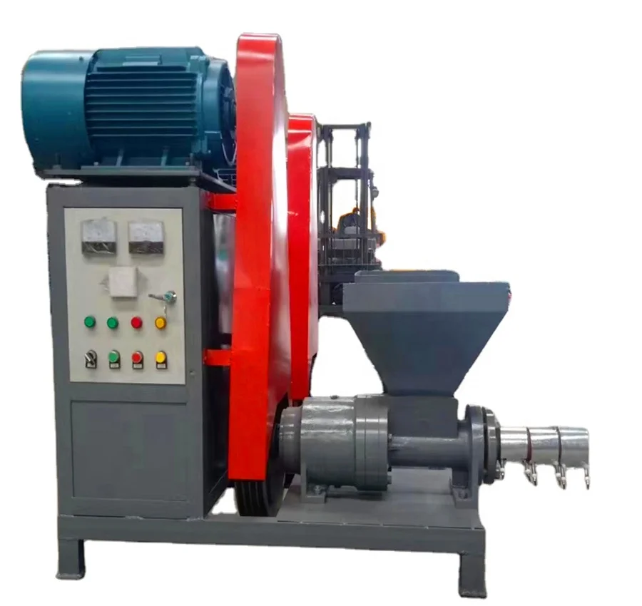 2024 Hot sale wood Sawdust Briquette Extruder Machine biomass waste coffee husk wood charcoal sawdust wood briquettes machine