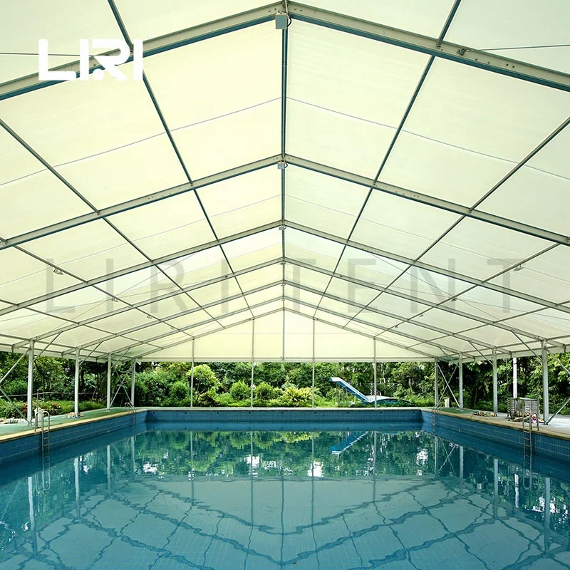 Всесезонный портативный Перманентный наружный тент для плавания