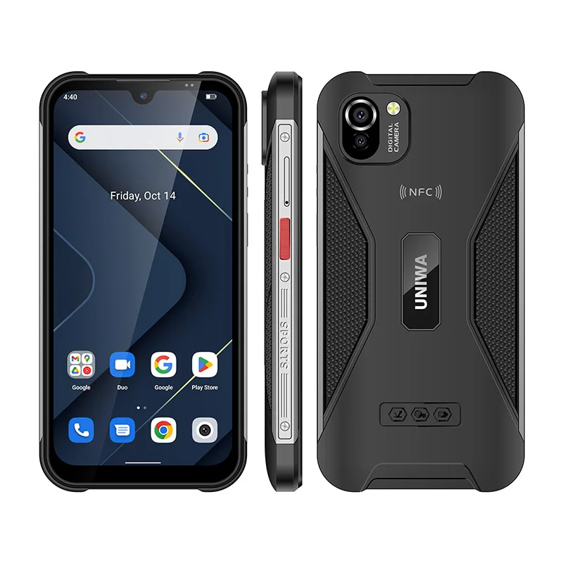 Смартфон UNIWA W555 защищенный IP68 3 + 32 ГБ 4000 мА · ч 8