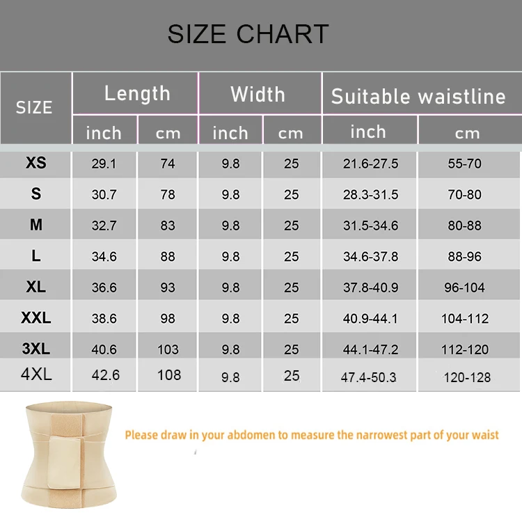 Women Plus Size Trimmer Belt Weight Loss Wrap Workout Custom Logo Waist Sweat Belt Double Control Power Waist Trainer Belt