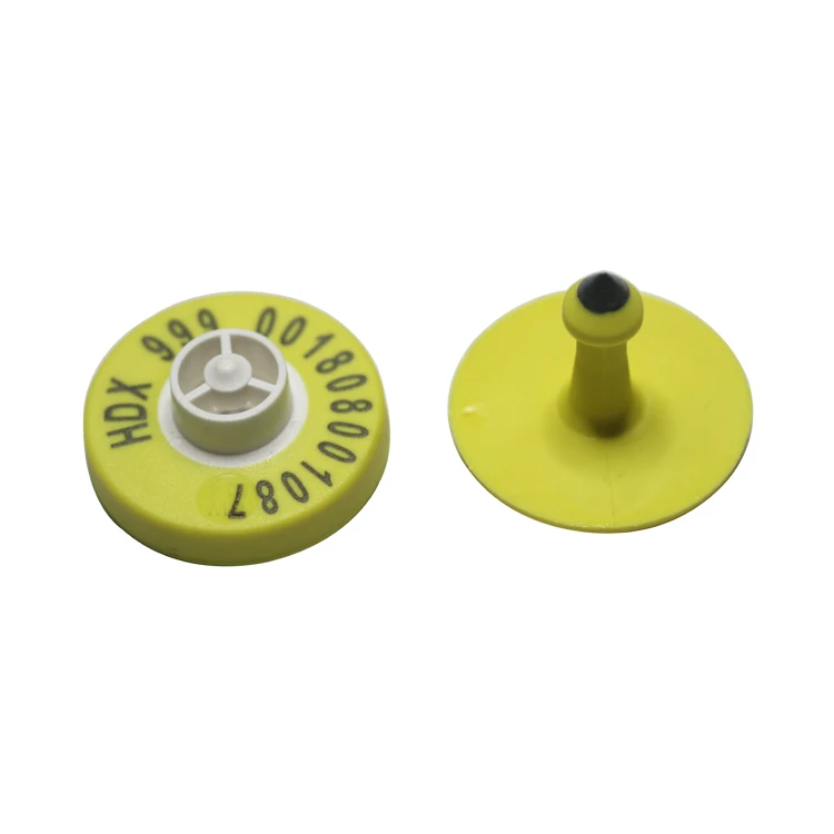 Electronic Low Frequency 134.2Khz Animal Tracking Tag For Sheep