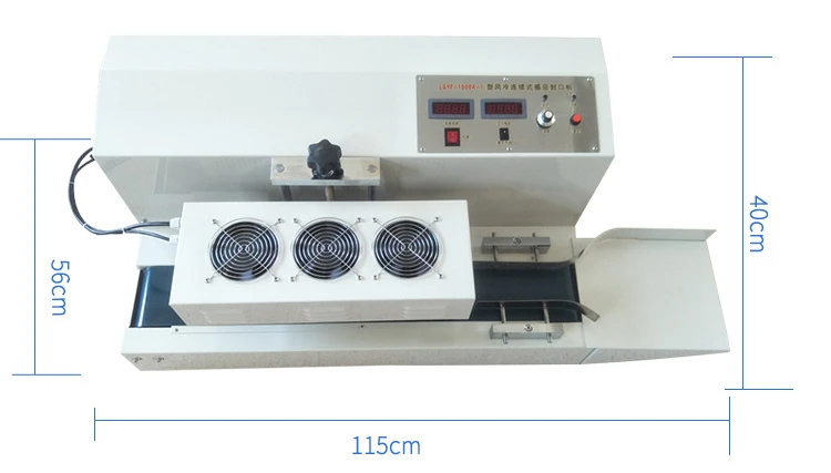 LGYG-1500 LGYF-2000 plastic bottle cap induction foil sealing machine induction sealer aluminum foil