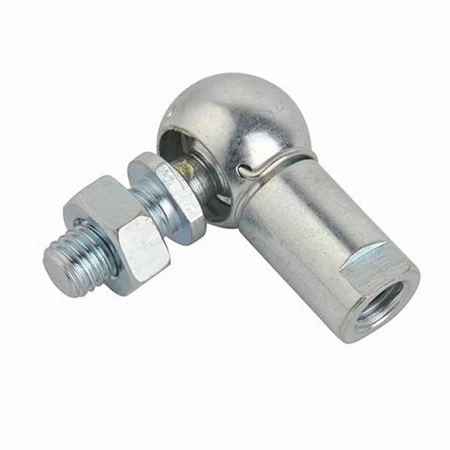 Zinc Coated Carbon Steel Stainless Steel Material Ball Joint Threaded Rod End
