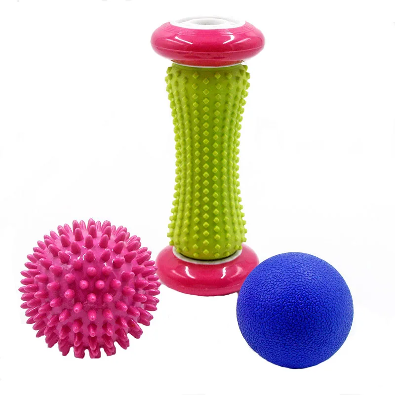 Innovative Foot Massage Roller Foot Hedgehog Ball Massafe Ball Set to Relieve Sore Muscles