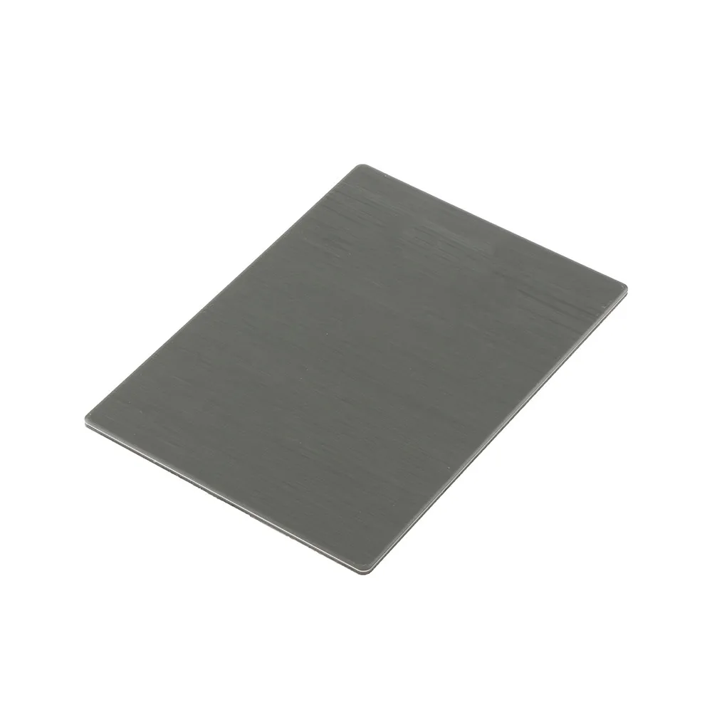 Aluminum batten wall facade exterior titanium zinc composite  panels for veneer sheet for villa hotel project wall decor