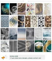 Factory Wholesale Carpets Custom Print Digital Printed Rug Price Room Carpets