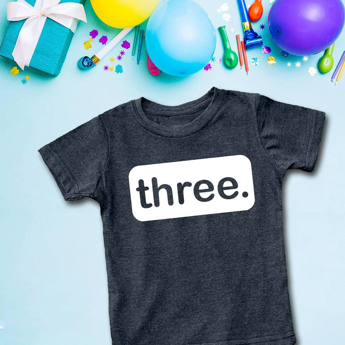 3rd Birthday Shirt boy Third Outfit 3 Year Old Toddler Gift Baby Tshirt Party Shirts