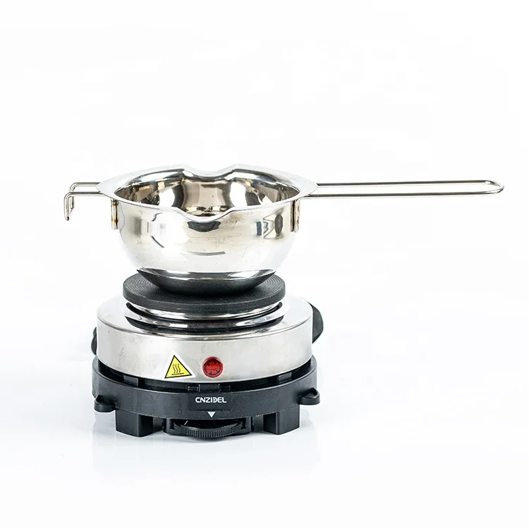 Universal double boiler stainless steel butter chocolate wax melting pot