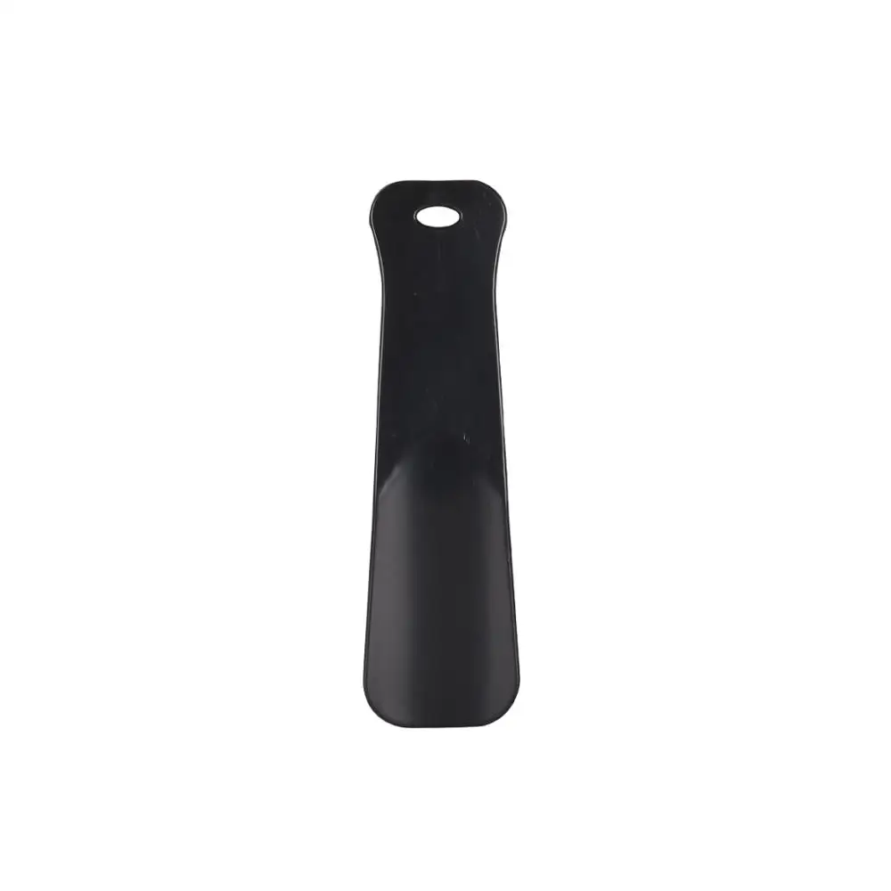 New Product Custom Colorful Black PP Plastic Mini Small Short Promotion High Quality 11cm long Length Plastic Shoe Horn 14.7cm