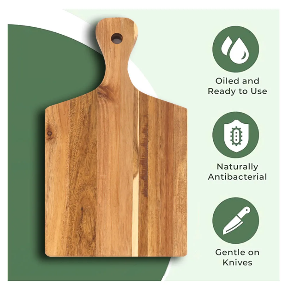 customized Acacia wood cutting board, daily use of kitchen utensils multi-functional cutting board