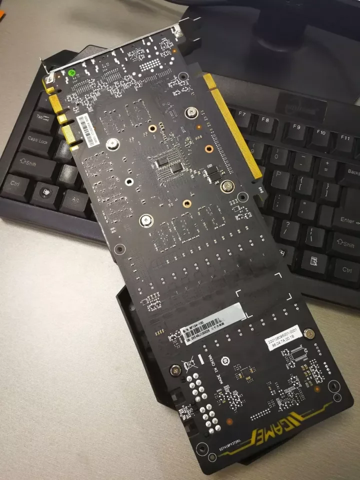 Игровая видеокарта P104-100 8Gb видеокартой для супер игровые карты компьютерный серверный шкаф P102-100 Gpu б/у P104 100 8