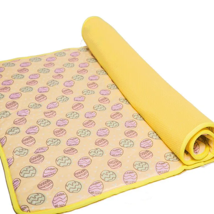 Pet Travel Detachable Portable Summer Waterproof Foldable Dog Bed Cooling pet Mat pet dog mat