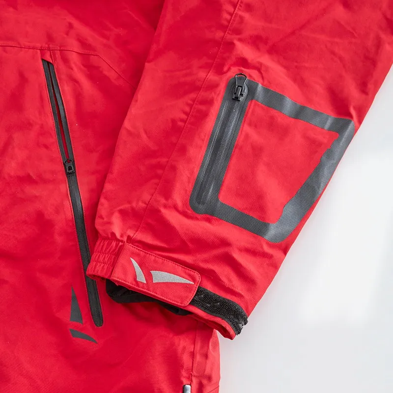 
Custom Winter Red Ski Clothing Snow Wear Waterproof Windproof Jacket 