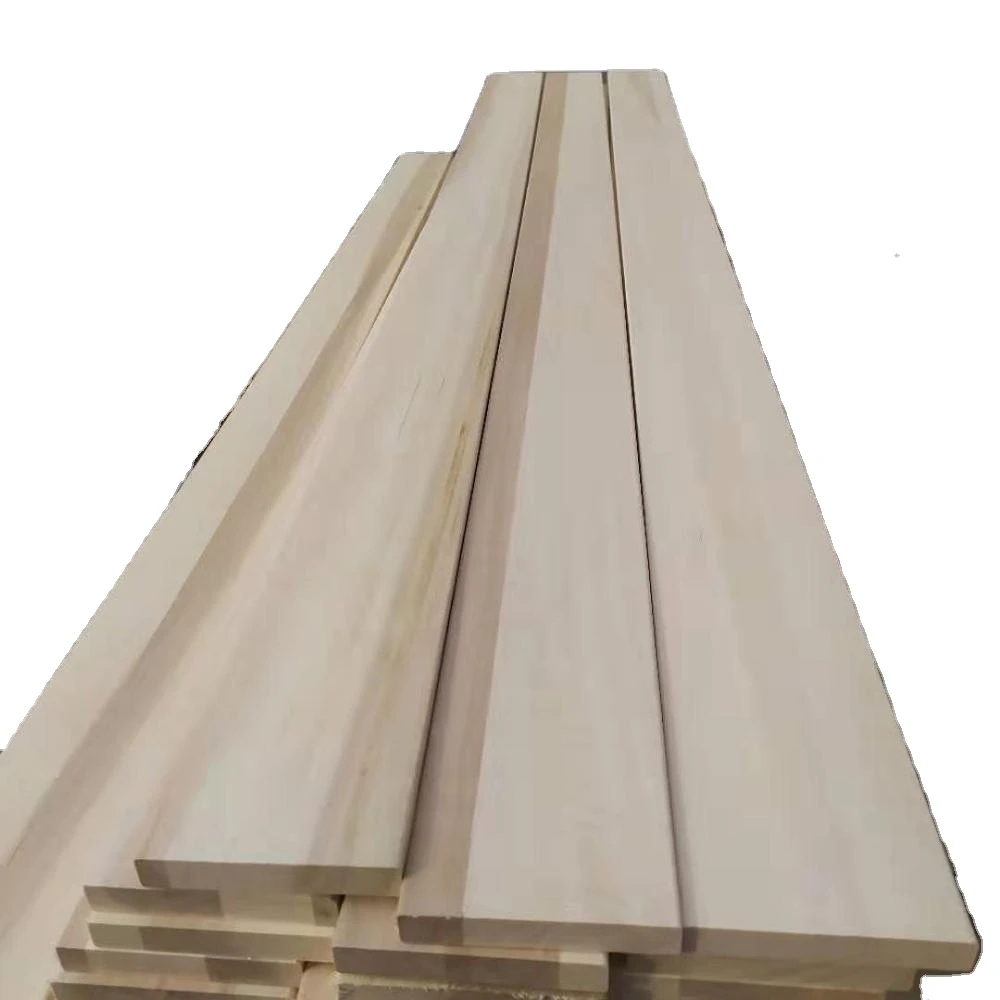 Heze factory 2x4 Lumber Solid Board White Wood Timber Wood Pine Hardwood Lumber Poplar Wood