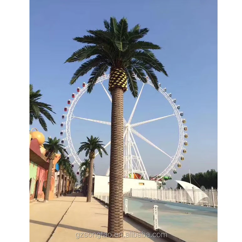 New Design Hot Sale China Manufacturer Export Artificial Palm Tree Fake Date Palm Trees For Outdoor Decoration