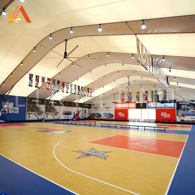 High Quality Sport Tent for Event Basketball Tennis Indoor Tent PVC Cover Big Marquee 100 People Fire-proof Rust-resistence