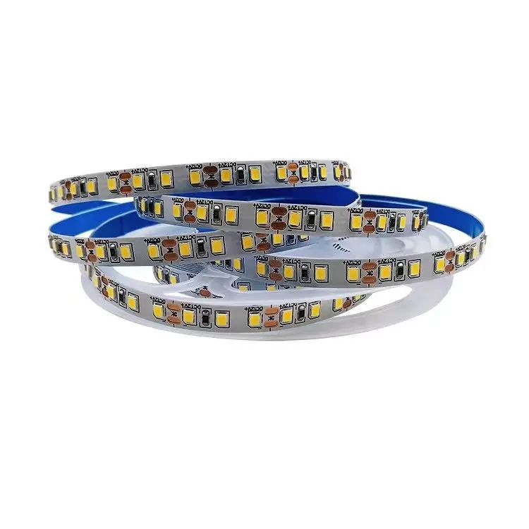 Factory direct 12V low voltage two color self adhesive flexible showcase under cabinet  2835/5050 led strip light