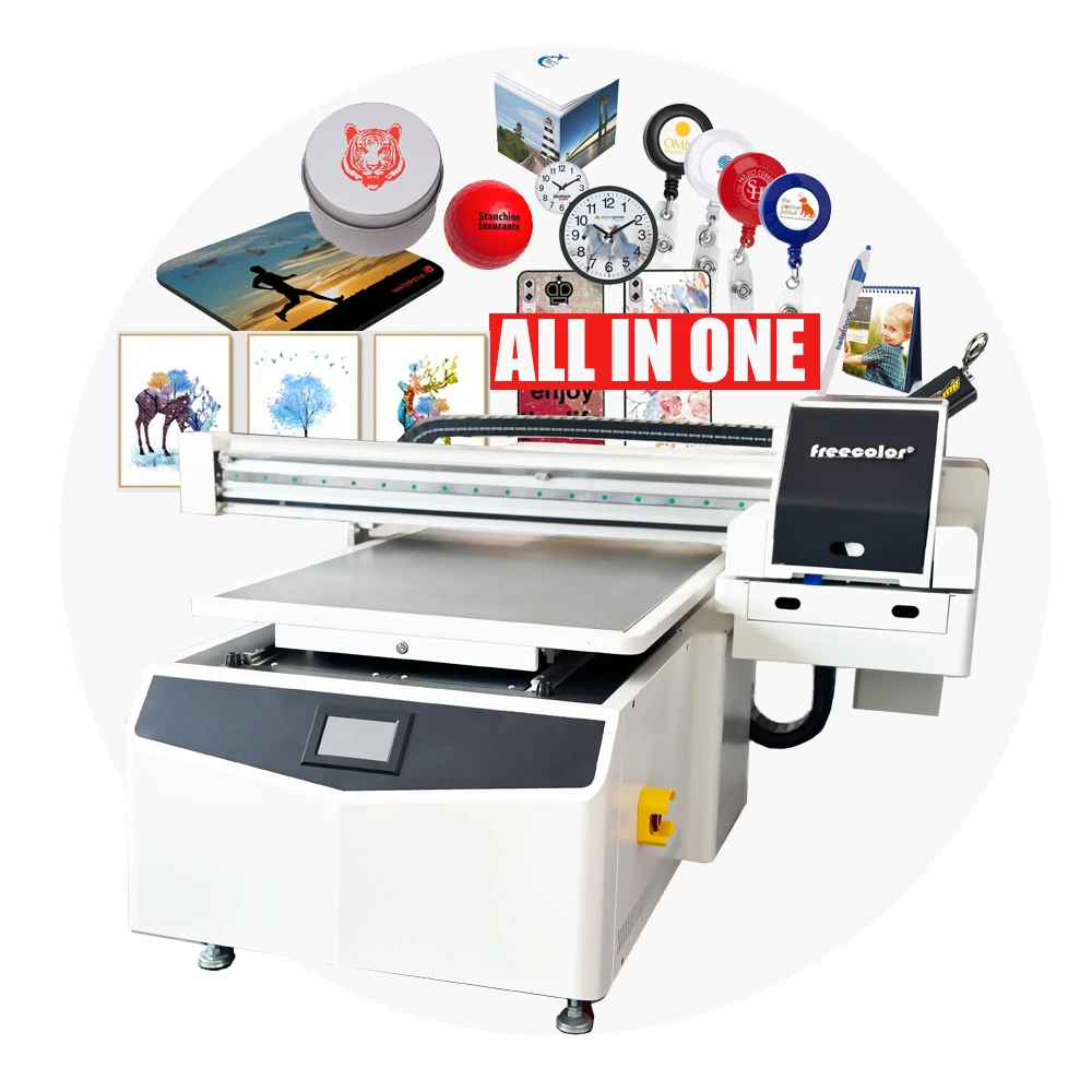 Freecolor многофункциональная быстрая скорость a3 uv dtf кофейная кружка 3d фотопринтер с лаком цвет