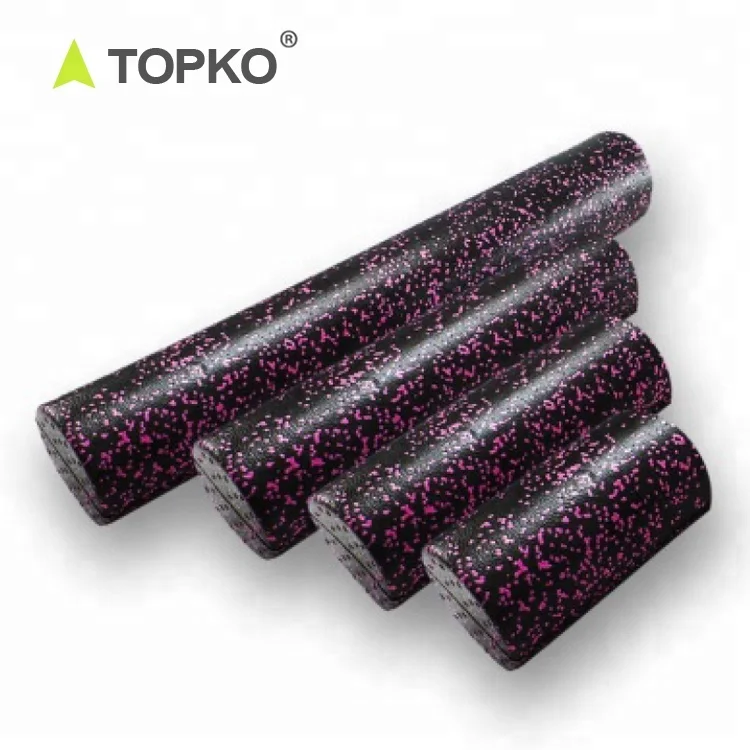 TOPKO Hot Selling Custom Logo Color Multifunction Fitness Gym Exercises Muscle Epp/ PU/ EVA Yoga Foam Roller