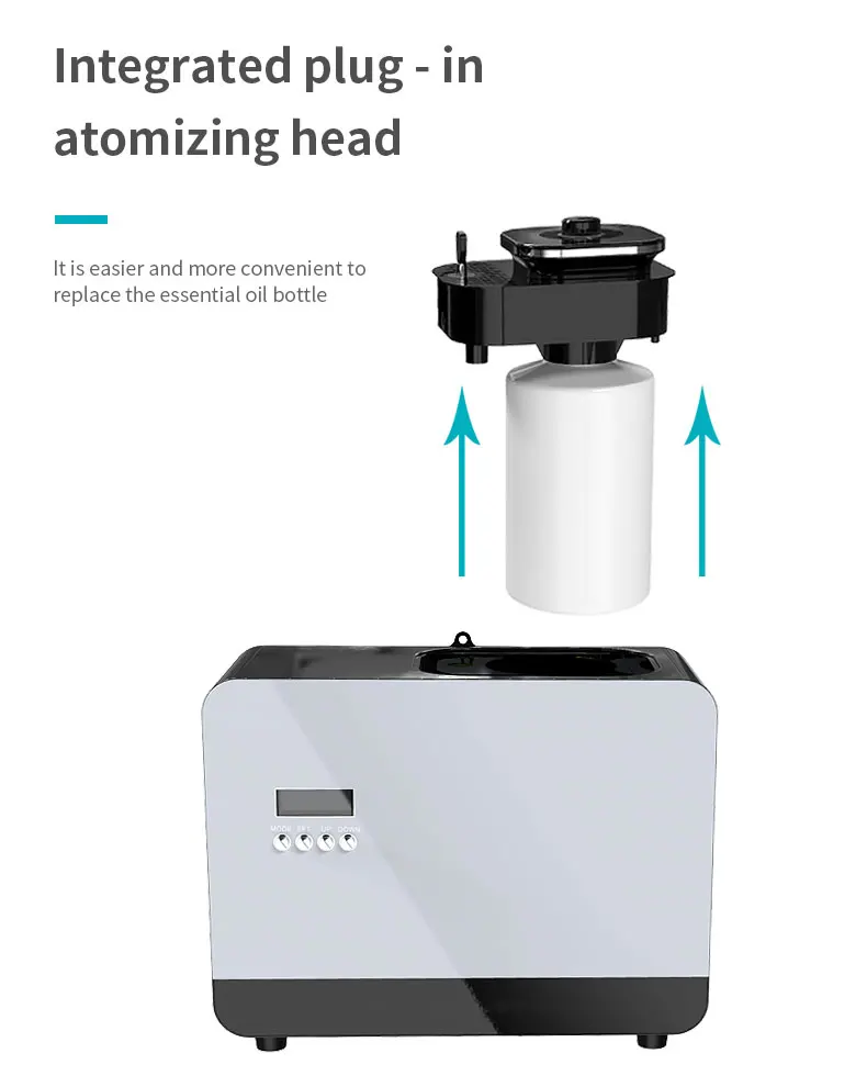 Wholesale Popular Wall Mounted Fragrance Filling Machine Hotel 800ml Scent Diffuser Machine  With HVAC System