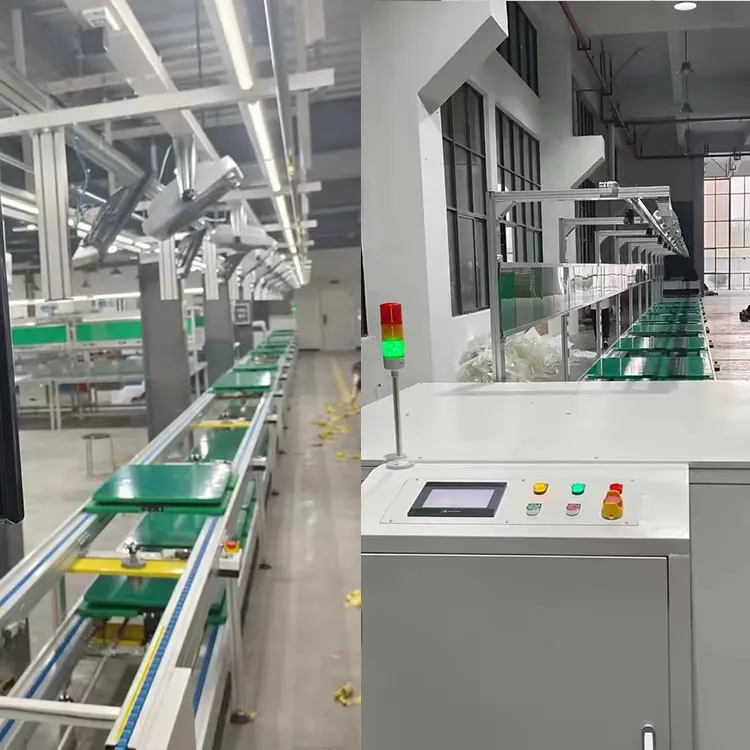 Hot Sale Wholesale Automatic Double Speed Chain Conveyor Workbench Assembly Belt Line Double-speed Chain Conveyor