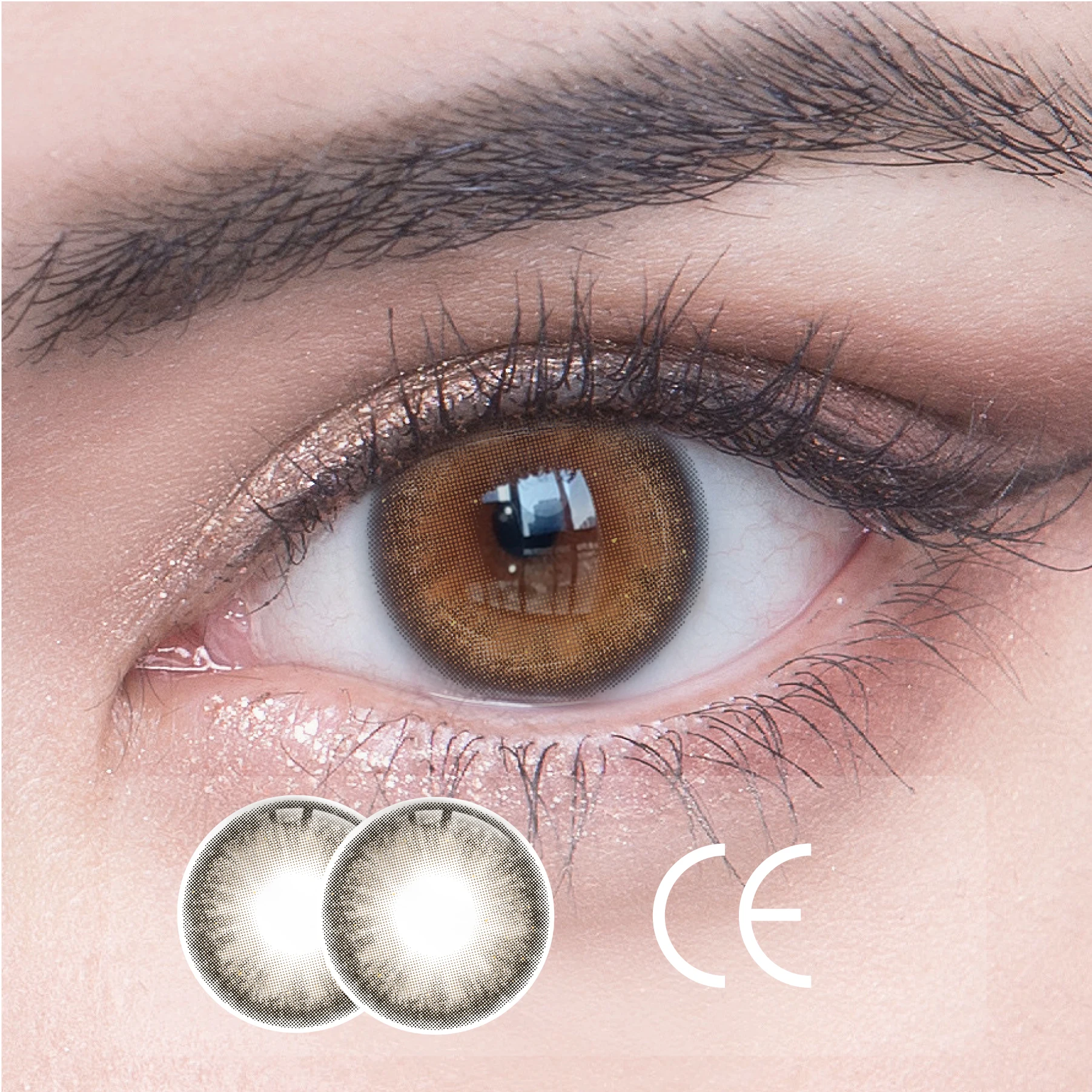 Crazy Cosplay Anime Halloween Party Accessories Colored Contact Lenses
