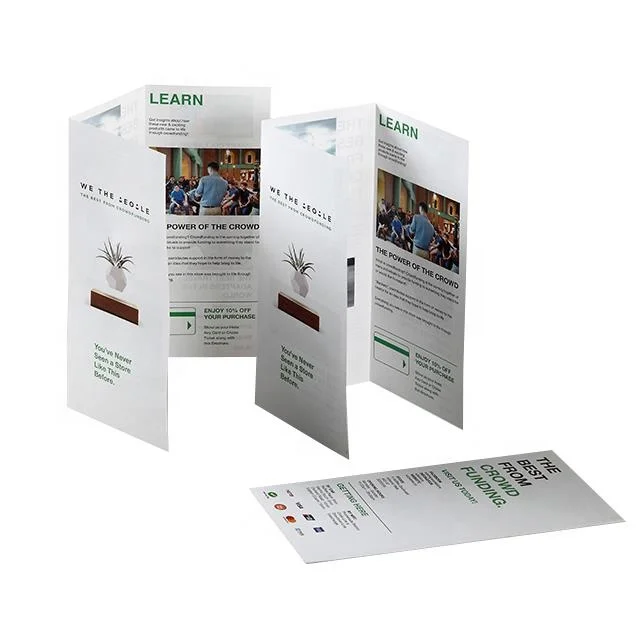 
Custom A4/A5 paper flyer /booklet/brochure printing services 