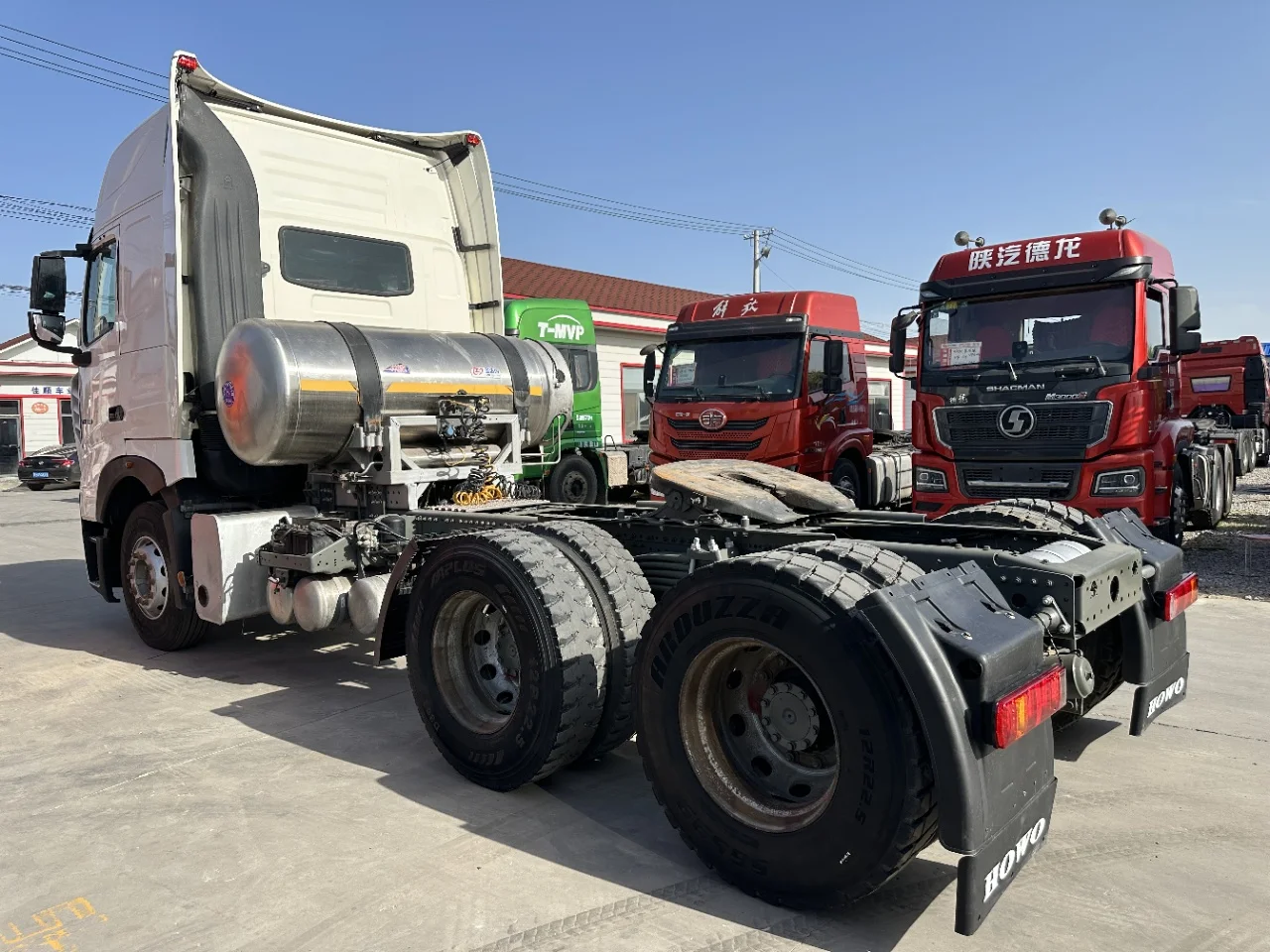 Китай HOWO T7h 6x4 430 л.с. дизельный грузовик автоматическая коробка передач с правым рулем Euro6 стандарт Новый CNG тракторный прицеп распродажа