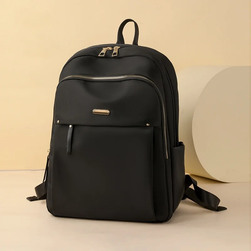 Oxford cloth backpack 2024 large capacity computer bag fashionable student leisure travel lightweight backpack