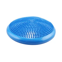Customized PVC Balance Training Inflatable Wobble Board Balance Disc with hand pump