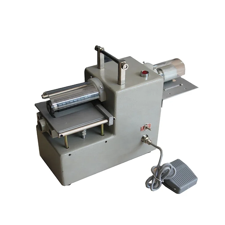 Yt-116-2 Leather Strip Belt Strap Cutting Machine with Edge Folding Leather Laminating Machine