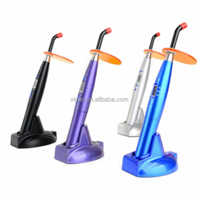 OEM Economical 5 Seconds Colorful Dental Led Curing Light Wireless Led light Cure Lamp Dental Accessary
